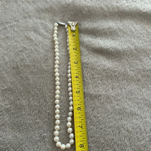 Beautiful natural pearl necklace new - Picture 6 of 8